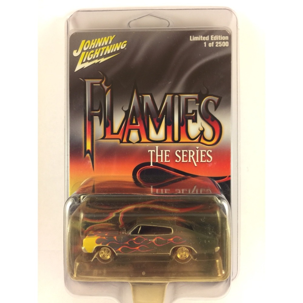 Johnny Lightning Flames The Series '66 1966 Dodge Charger 1/64 Die-cast Scale #3